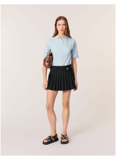 Polo avec logo patch