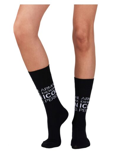 Chaussettes courtes pour femmes - nero