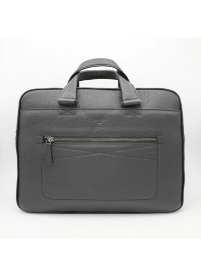 THEO - PORTE DOC SLIM ZIP - Noir