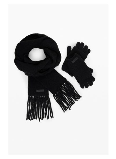 GANTS/ECHARPE BOX PLAIN COLOR