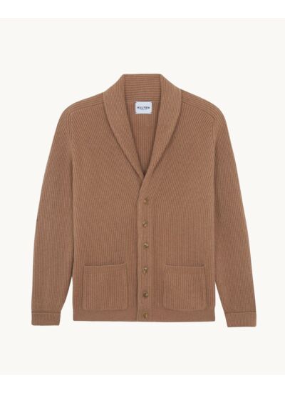Cardigan Randi marron camelo