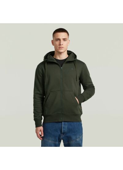 Sweat Hooded Zip « G »