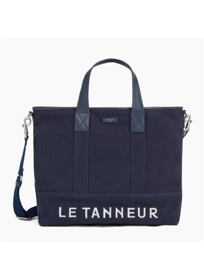 Grand cabas Léo en toile de coton