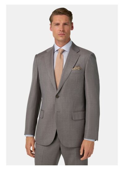 Costume à Fines Rayures en Laine