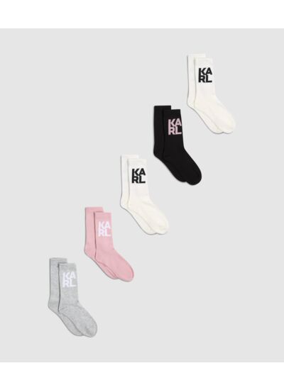 BLOCK LOGO SPORT SOCKS 5PK