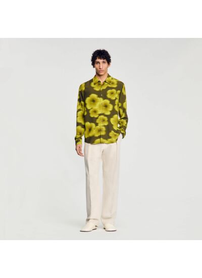 Chemise fluide imprimé fleurs
