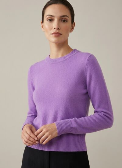 Bompard Pull col montant ajusté - femme - artichaut