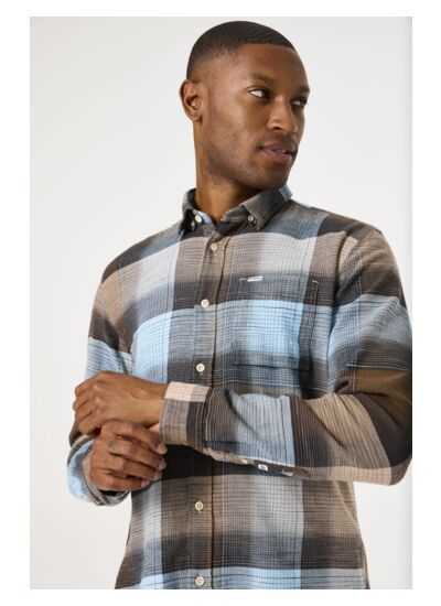 Men Shirt Brown