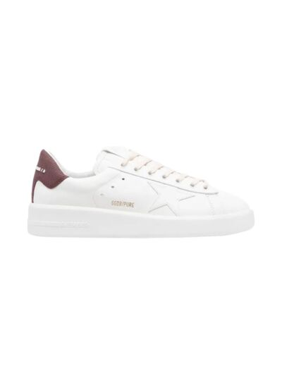Golden Goose Purestar White Burgundy