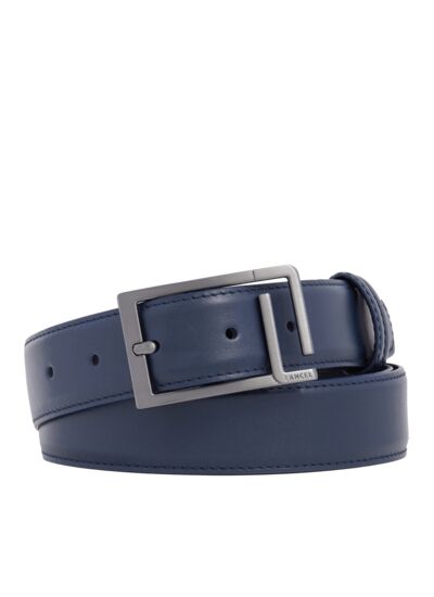 Initiales - Ceinture 30Mm Ajustable - Bleu Marine