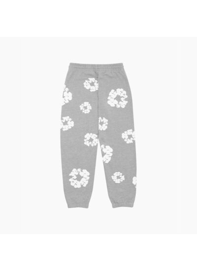 Denim Tears Pantalon de jogging The Cotton Wreath Gris