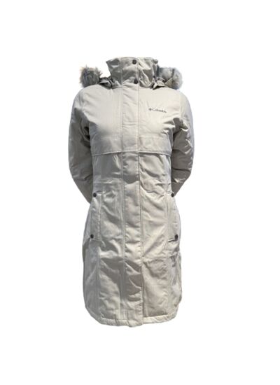After The Lodge  FS Long Down Jacket Femme Blanc