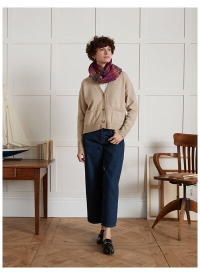CARDIGAN LAINE V POCHE