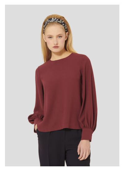 Top Tacci-Bordeaux en Polyester