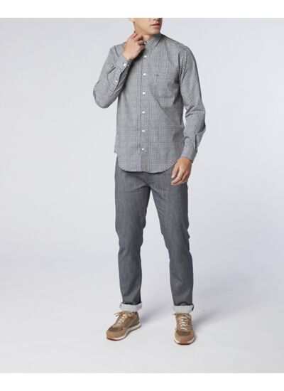 Chemise En Tissu Italien À Motifs Géométriques - Coupe Ajustée