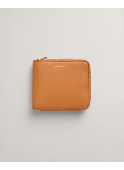 Leather Zip Wallet