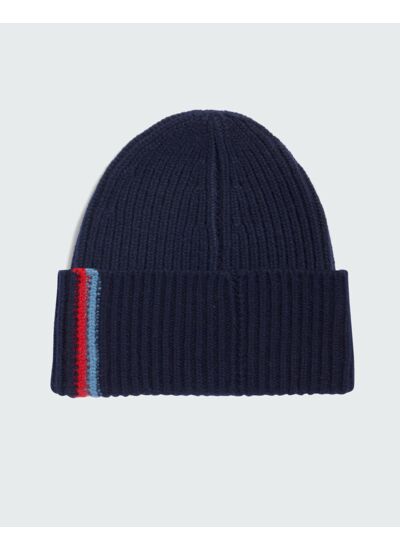 Bonnet détail rayure - Accessoire - MARINE