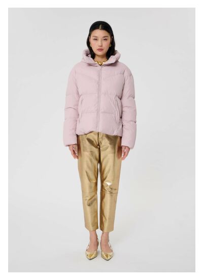 Doudoune Dolores-Vieux Rose en Polyester