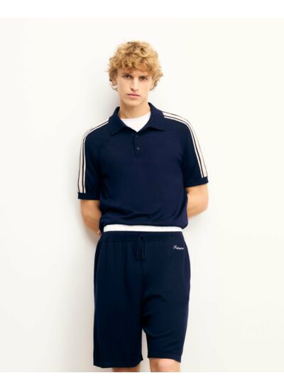 Pull Col Polo Bandes