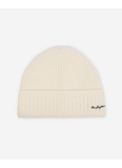Bonnet En Laine Écru