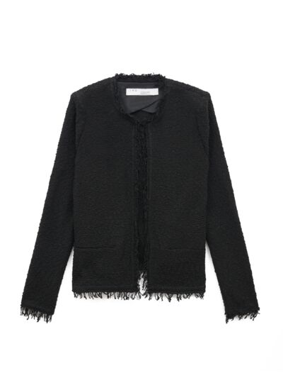 Veste Classique À Franges Shavani