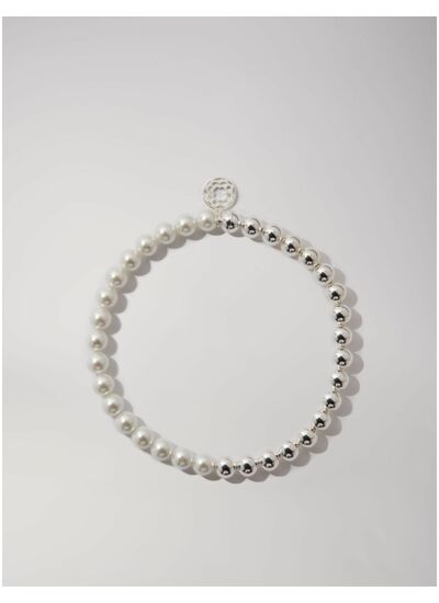 Collier chocker en mix de perles