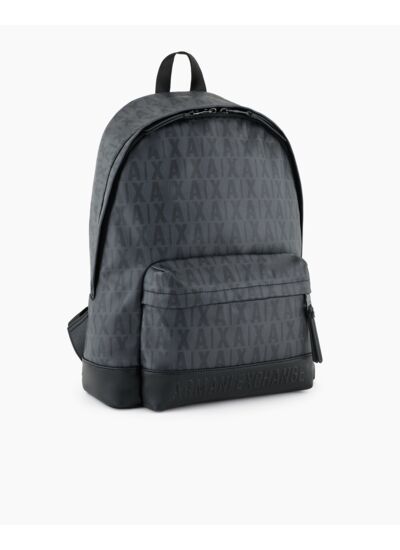 Sac à dos homme - asphalte/noir