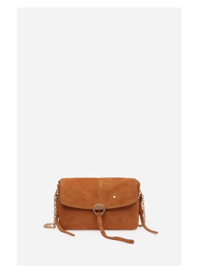 Petit Sac Othilia En Cuir de Chèvre Velours