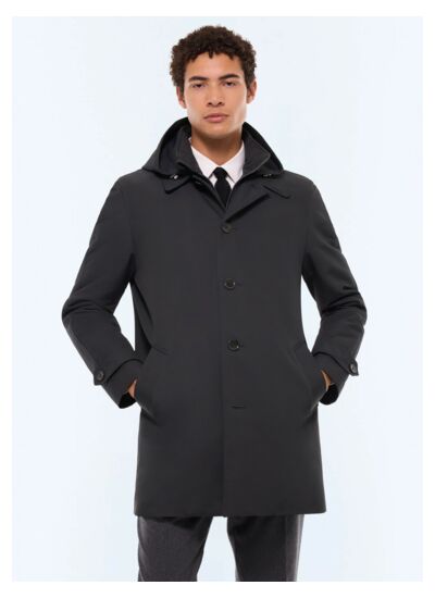 Parka en tissu technique déperlant