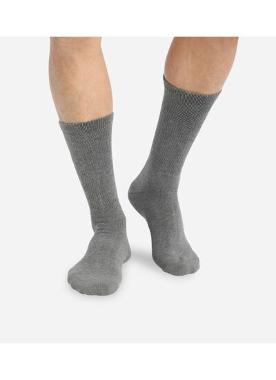 Lot de 2 paires de mi-chaussettes en coton pour homme Outdoor