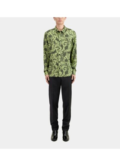Chemise A Manches Longues Col Classique Homme