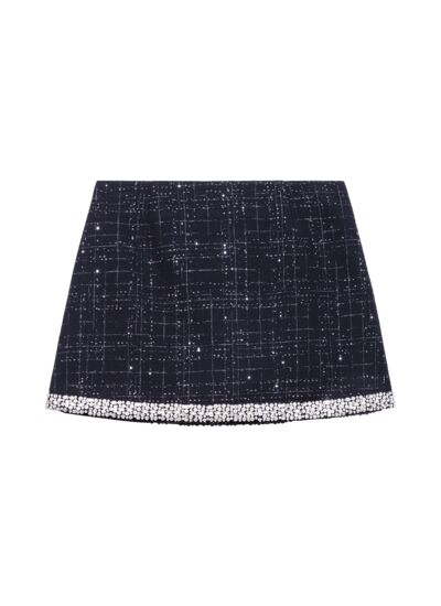 Jupe short à sequins
