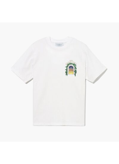 Casablanca T-Shirt Avenida Blanc
