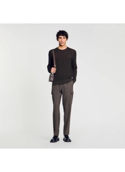 Pull en maille texturée