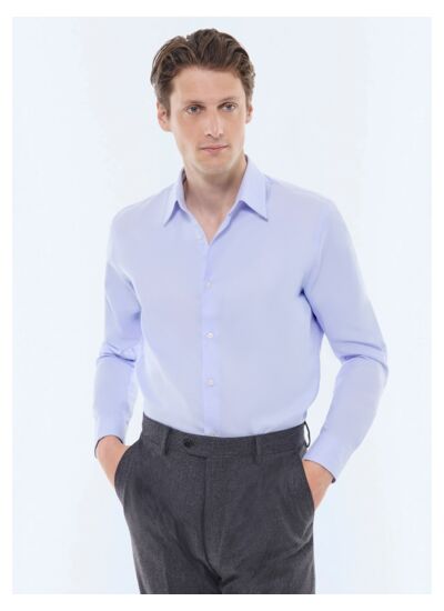 Chemise en micro armuré de coton