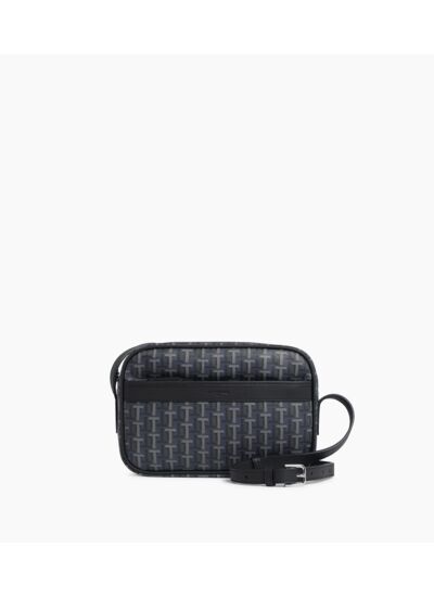 Petit sac bandoulière Camille en toile enduite