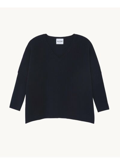 Pull Mino Pull Col V Oversize Cachemire Milano, 2 fils