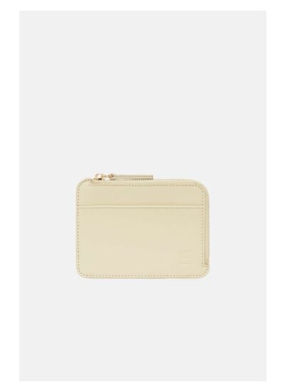 Porte-cartes stanley en cuir naturel