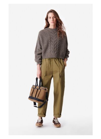 Pantalon Cailo En Coton Mélangé