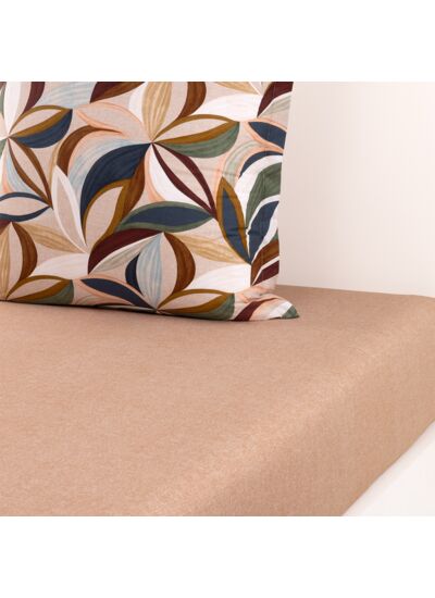 Olivier Desforges - Drap housse en percale de coton multicouleurs, Serafino