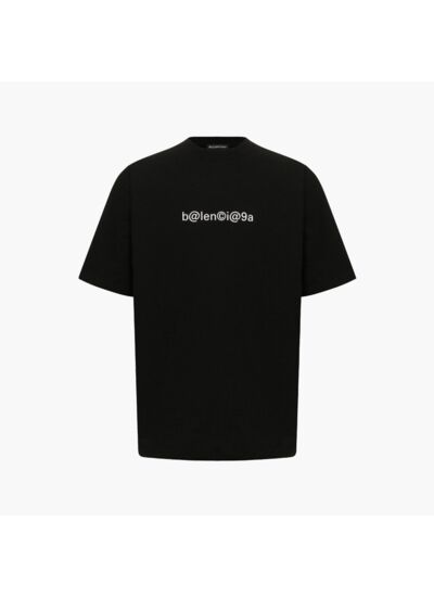 Balenciaga T-Shirt @ Logo Noir