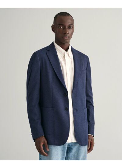 Slim Fit Jersey Blazer