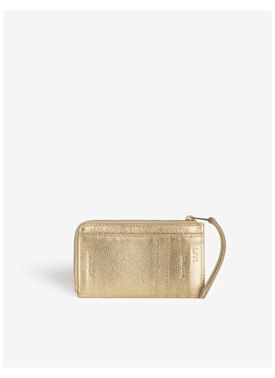 ZV CARD METALLIC GRAINED LEATH