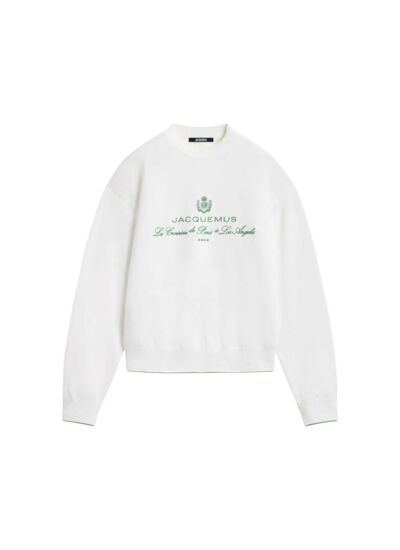 Jacquemus Pull La maille Venice Blanc