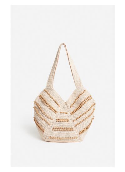 Panier Berlingot Raphia En Papier En Viscose