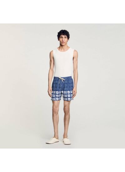 Maillot de bain à imprimé fleuri