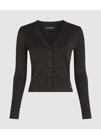 LUREX KNIT CARDIGAN