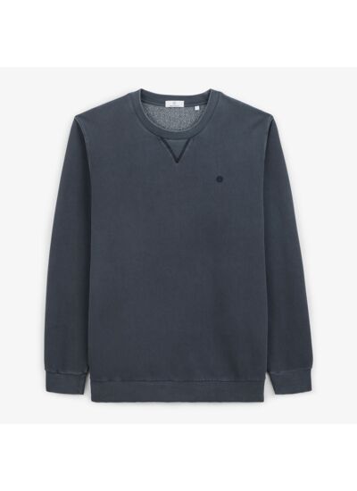 Sweat col rond Sam indigo
