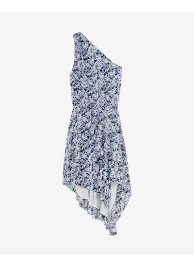 Robe Asymétrique À Imprimé Nahia