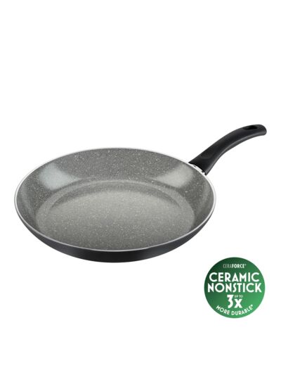 Poêle 32 cm, Aluminium, Noir, Céramique